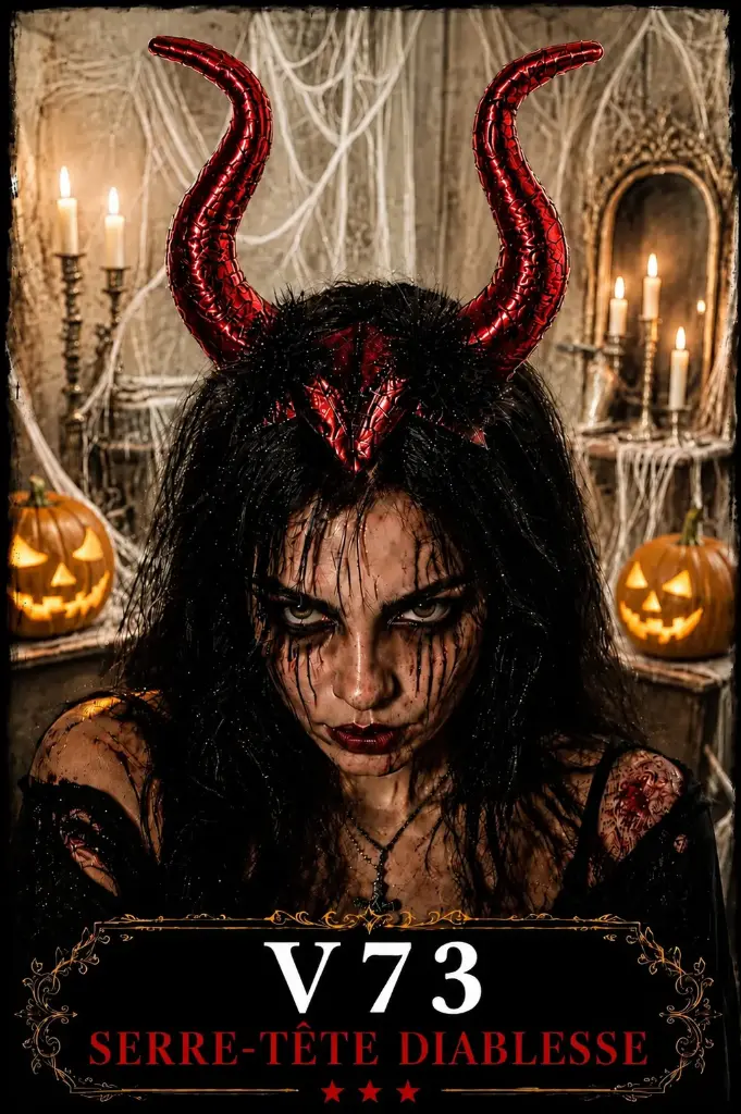 Serre-tête corne de diablesse+