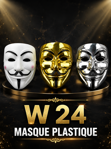[W24] mask plastic
