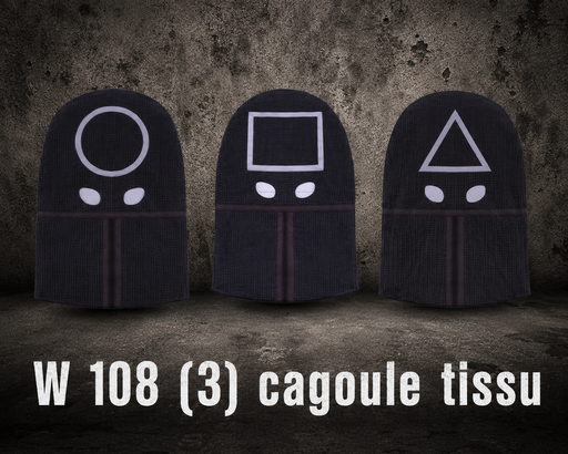 [Ww108(3)] Cagoule personnage