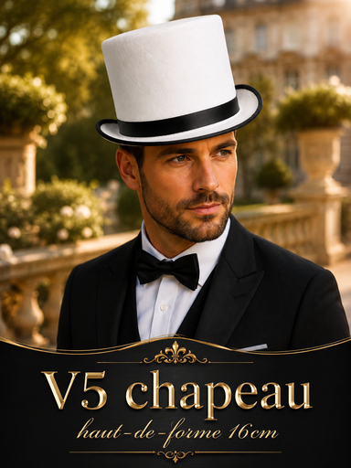 [V5] Chapeau haut-de-forme 16 cm