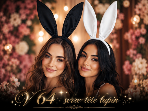 [V65] Serre-tête lapin