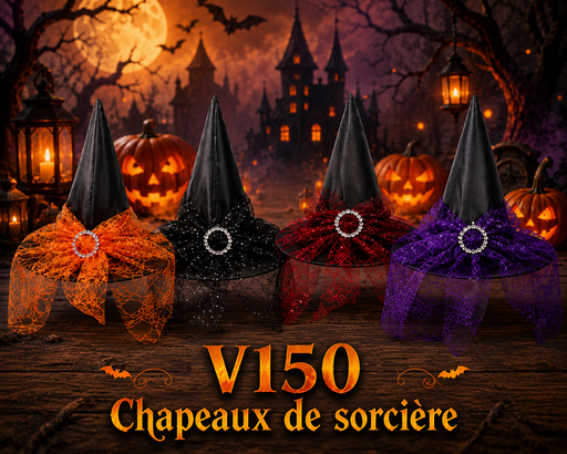[V150] Chapeau de sorcière