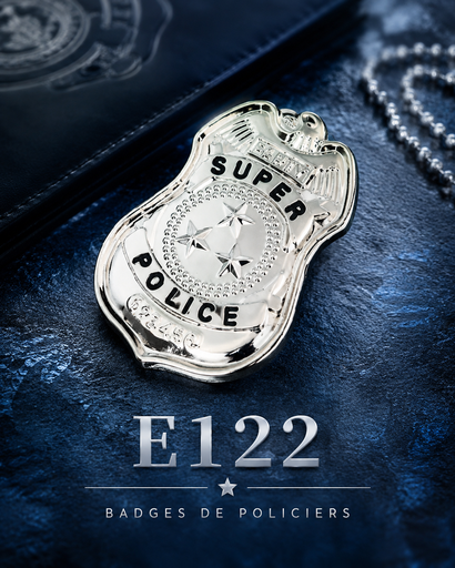 [E122] Badge de policiers