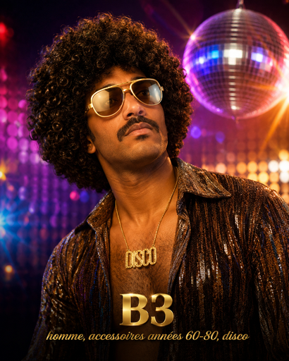 [B3] Garçon accessoires année 60-80 ,disco