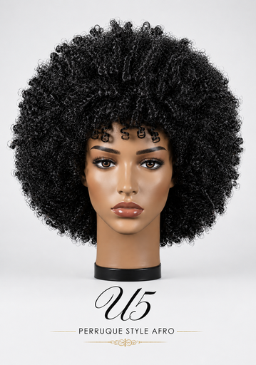 [U5] Perruque style afro