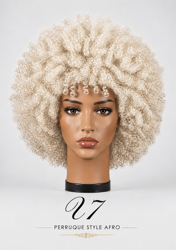 [U7] Perruque style afro