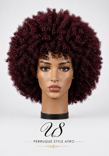 [U8] Perruque style afro