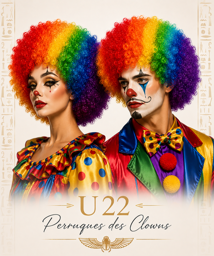 [U22] Perruque de clown