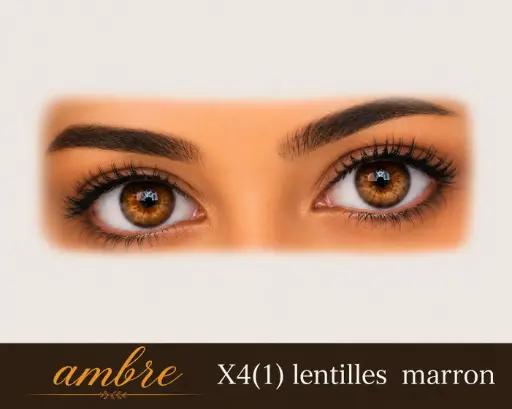 [X4(1)] Lentilles marron