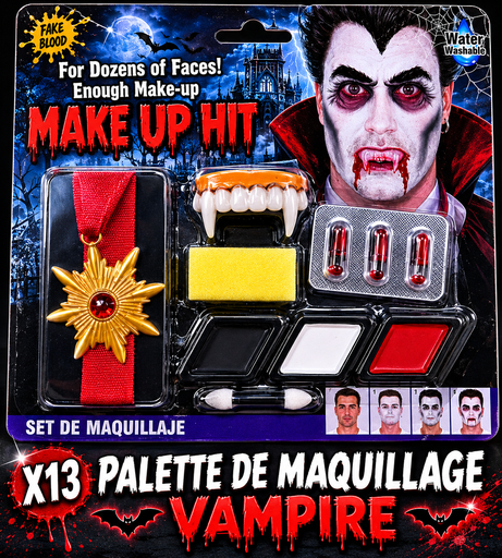 [X13] Palette dé maquillage vampire