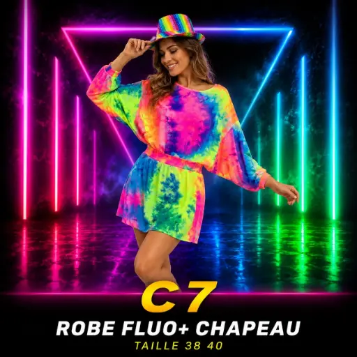 [B7] Robe + chapeau