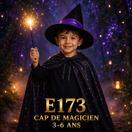 [E173] Cap de magicien+chapeau