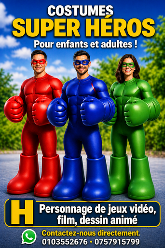 [H] Super-héros ( film, jeux vidéo, dessin animé)