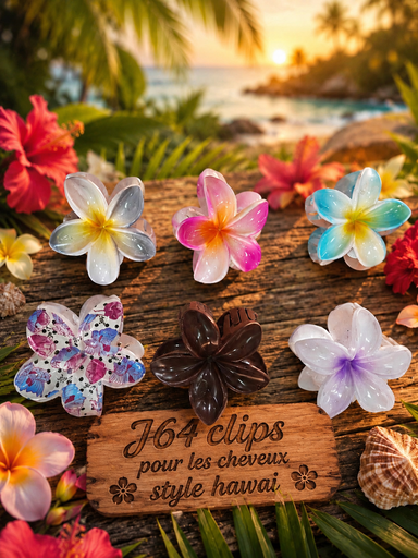 [J64] Clips pour les cheveux