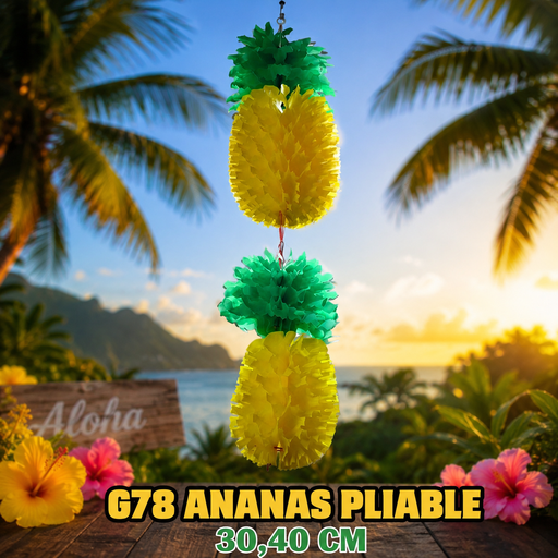 Ananas pliable 30 40 cm